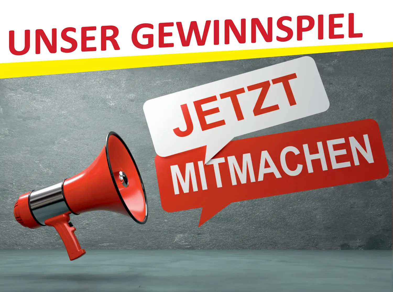 Weiter zu: Wir verlosen 5x 2000 € - Jetzt mitmachen