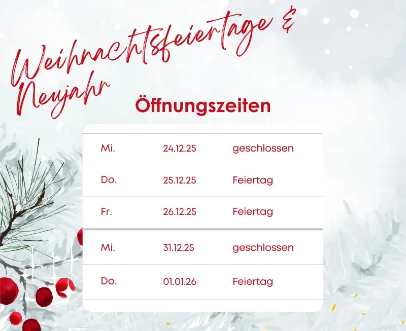 Weiter zu: Öffnungszeiten